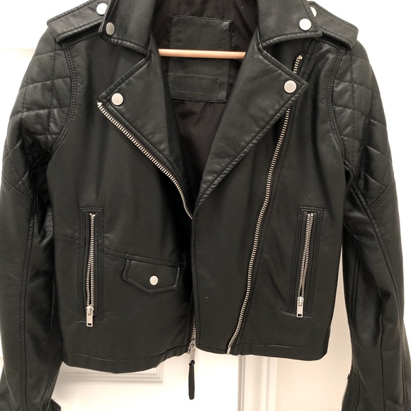 Abercrombie Vegan Leather Moto jacket - Picture 1 of 4